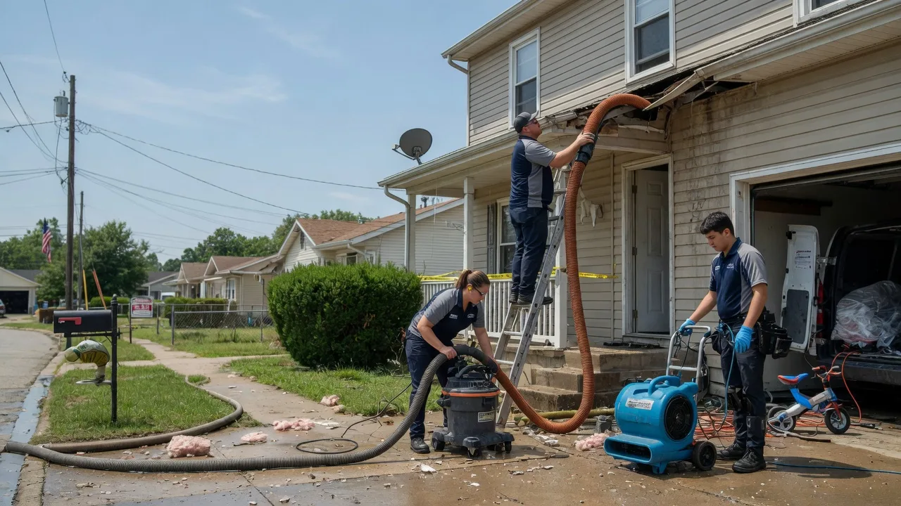 Water Damage Restoration in Flora, IL near me